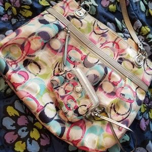 Coach ikat poppy edition